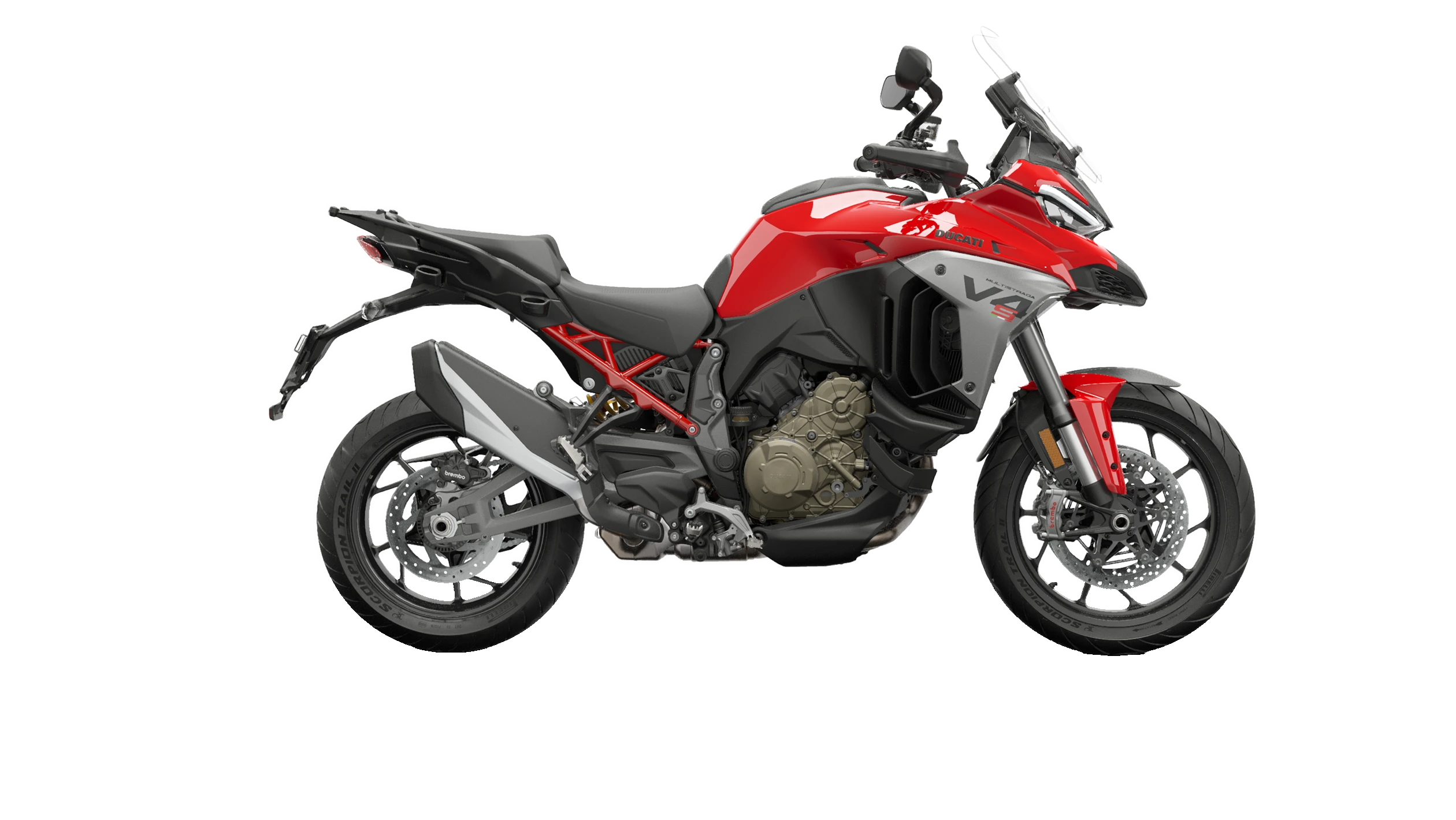 Ducati Multistrada V4 S side profile