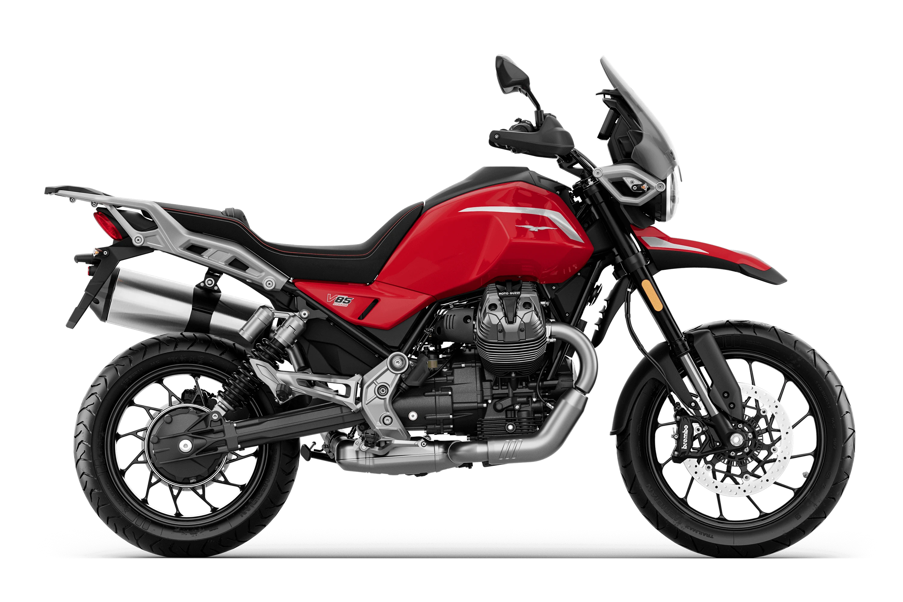 Moto Guzzi V85 TT side profile